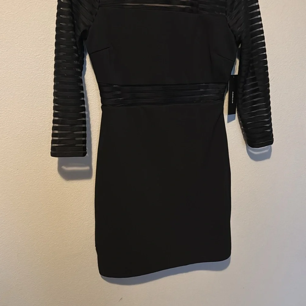 Lulu’s NWT Little Black Dress 3/4 Sleeve Women Small Classy Elegant Bachelorette